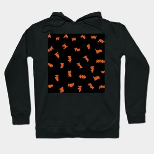 scribbled lines Hoodie